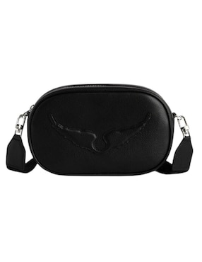 Bolsa crossbody Zadig & Voltaire Rock de cuero para mujer