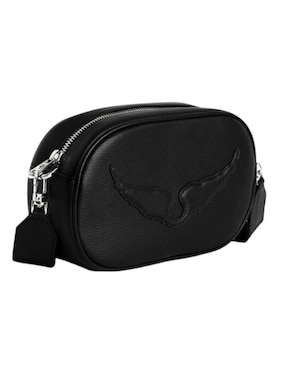 Bolsa crossbody Zadig & Voltaire Rock de cuero para mujer