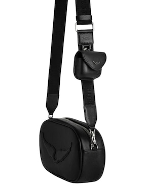 Bolsa crossbody Zadig & Voltaire Rock de cuero para mujer