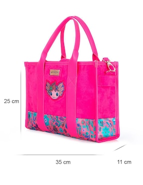 Bolsa tote Ay Güey Ajolote para mujer
