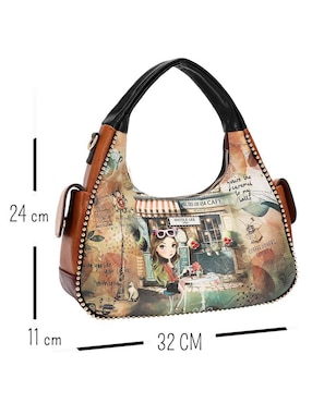 Bolsa shoulder Nicole Lee Virtual Friend para mujer