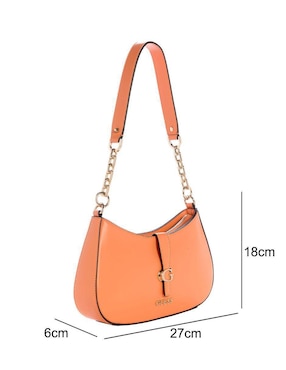 Bolsa shoulder Guess Carrie para mujer