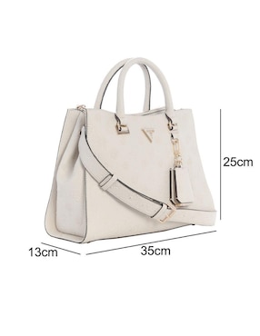 Bolsa satchel Guess Cresidia para mujer
