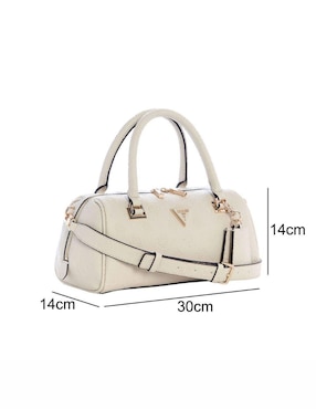 Bolsa satchel Guess Cresidia para mujer