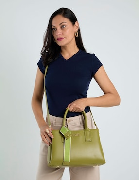 Bolsa satchel Huser para mujer