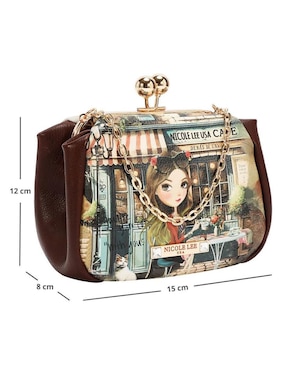 Bolsa satchel Nicole Lee Virtual Friend para mujer