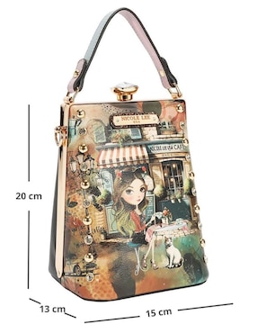 Bolsa crossbody Nicole Lee Virtual Friend para mujer