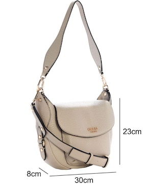 Bolsa shoulder Guess Marsha para mujer