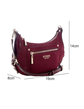 Bolsa shoulder Guess Marsha para mujer