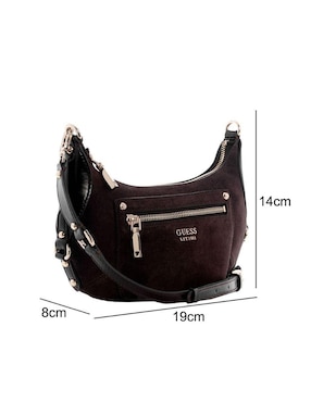 Bolsa shoulder Guess Marsha para mujer