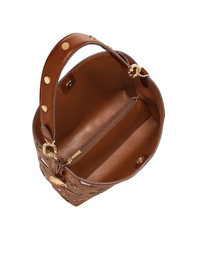Bolsa bucket Fossil Jessie de piel para mujer