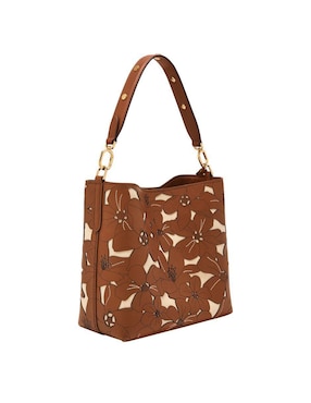 Bolsa bucket Fossil Jessie de piel para mujer