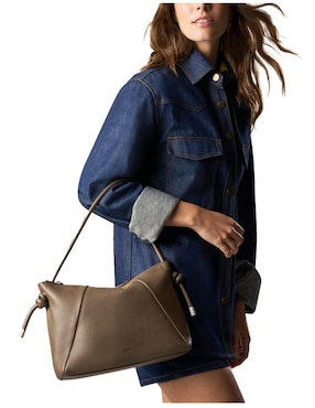 Bolsa shoulder Fossil Willa de piel para mujer