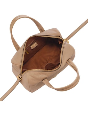 Bolsa satchel Fossil Lainey de piel para mujer