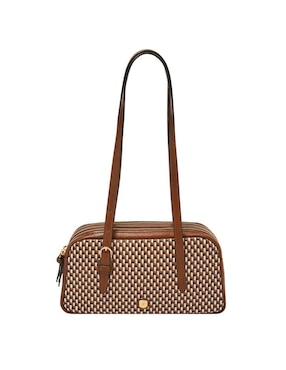 Bolsa shoulder Fossil de piel para mujer