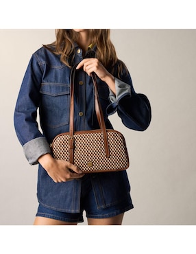 Bolsa shoulder Fossil de piel para mujer