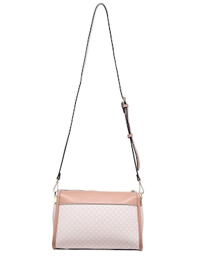 Bolsa crossbody Enso Monogram Blush para mujer