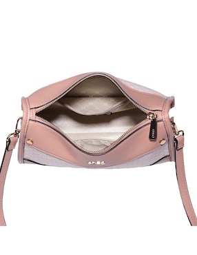 Bolsa crossbody Enso Monogram Blush para mujer
