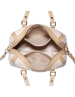 Bolsa bowler Enso Quilted Chic para mujer