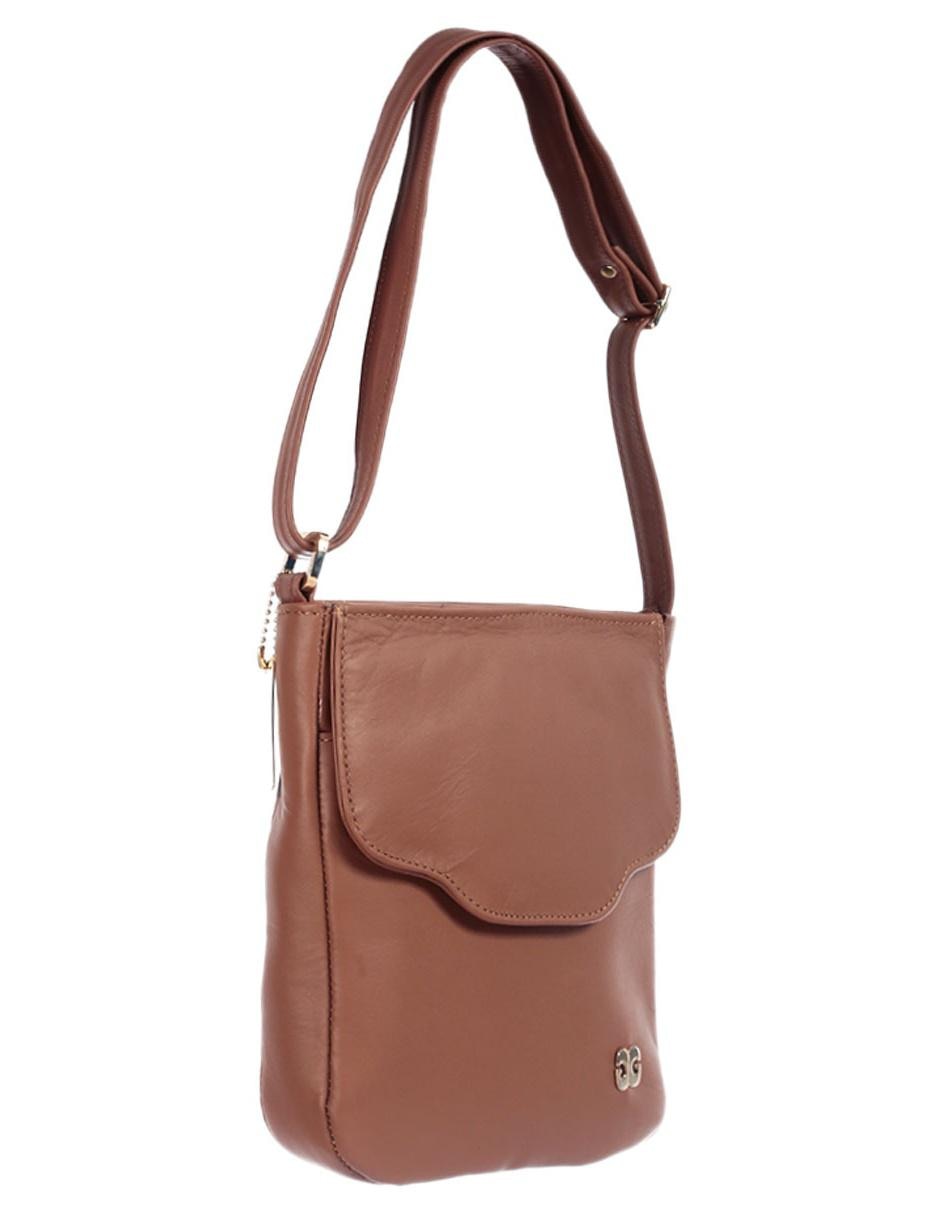 Bolsa messenger de piel para mujer 2
