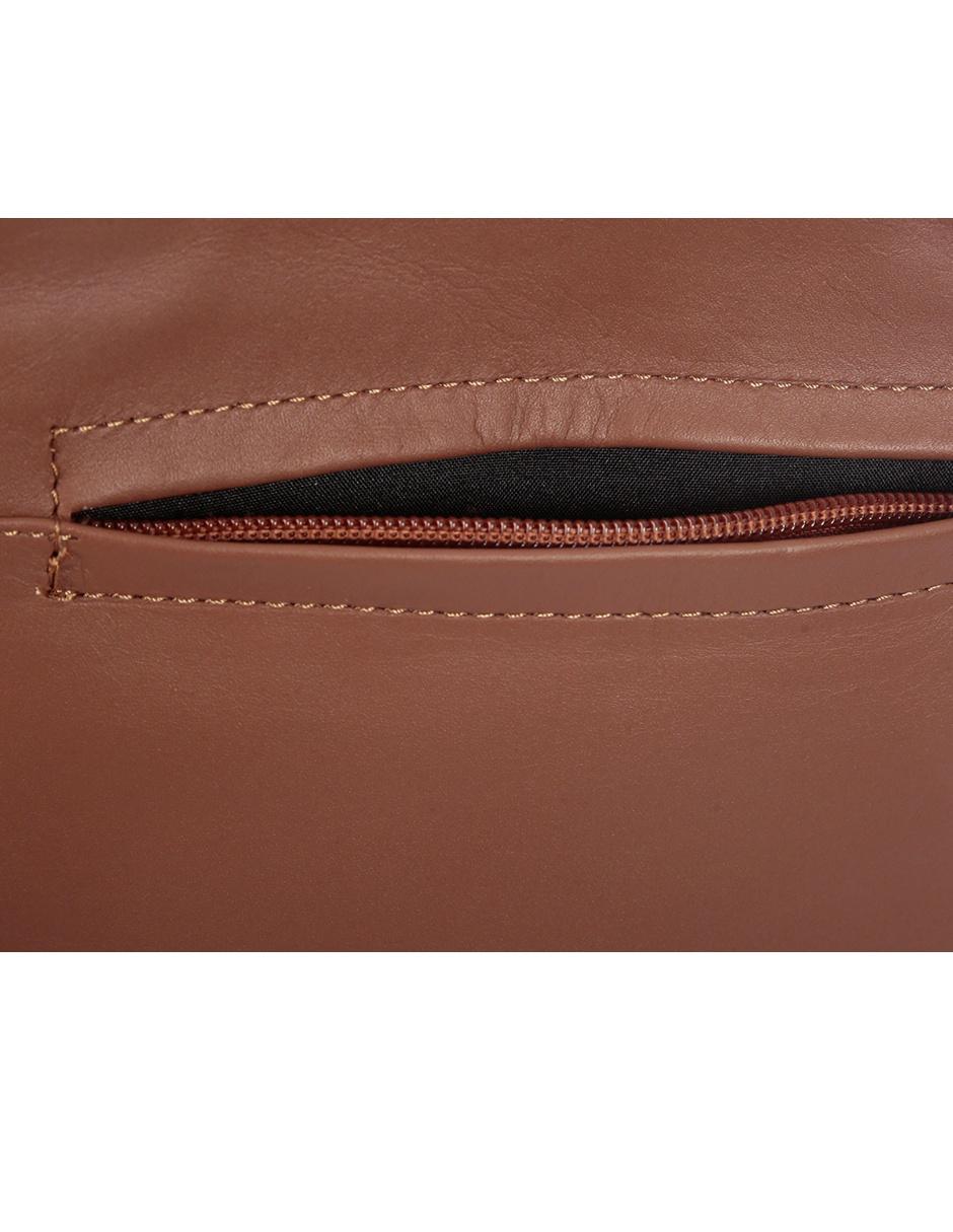 Bolsa messenger de piel para mujer 4