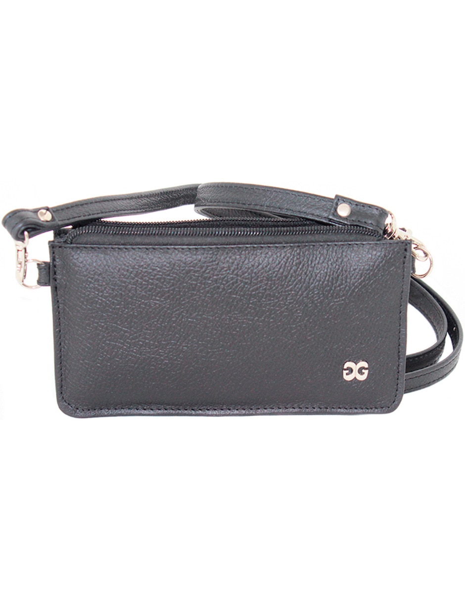 Bolsa crossbody de piel para mujer