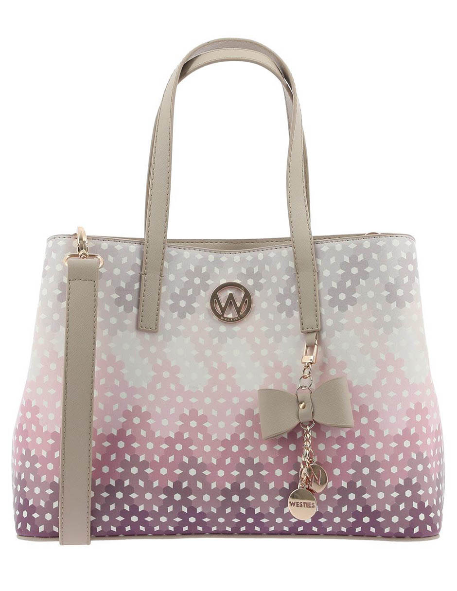 Bolsa satchel Yardang para mujer