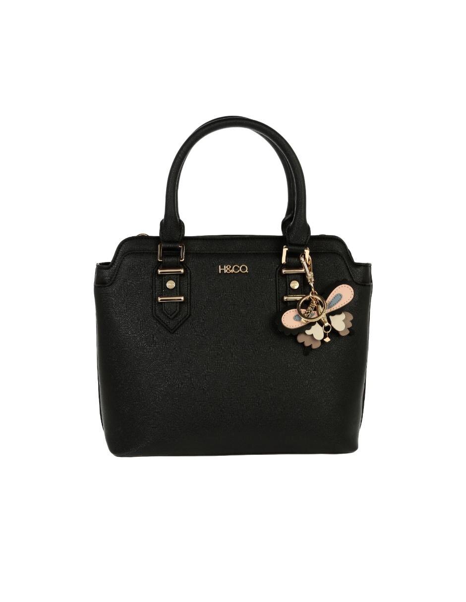 Bolsa satchel H\u0026CO cierre saffiano en Liverpool