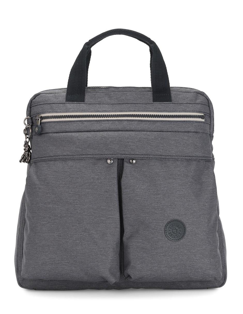 Mochila Kipling gris jaspeada en Liverpool