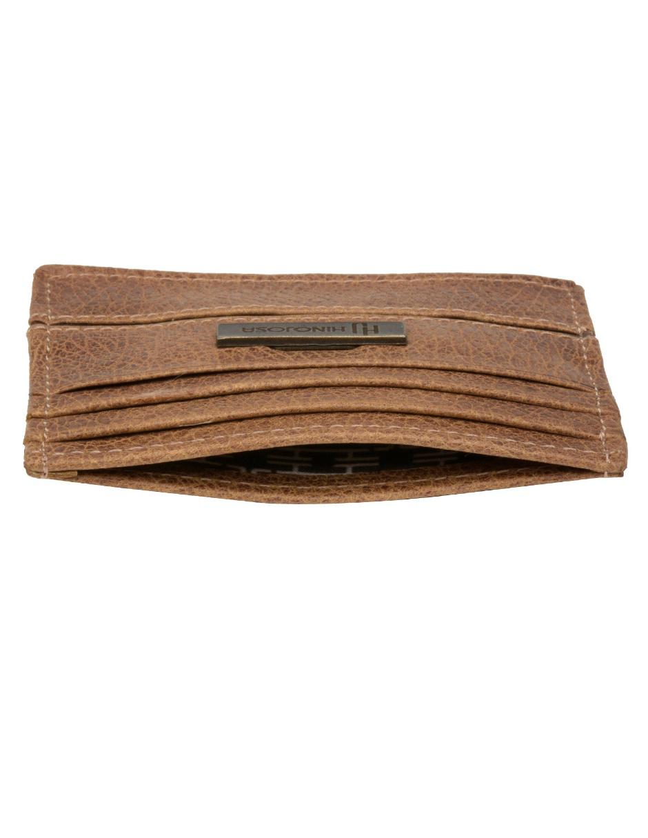 Tarjetero de piel para hombre 3