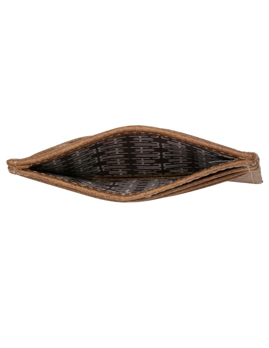Tarjetero de piel para hombre 5