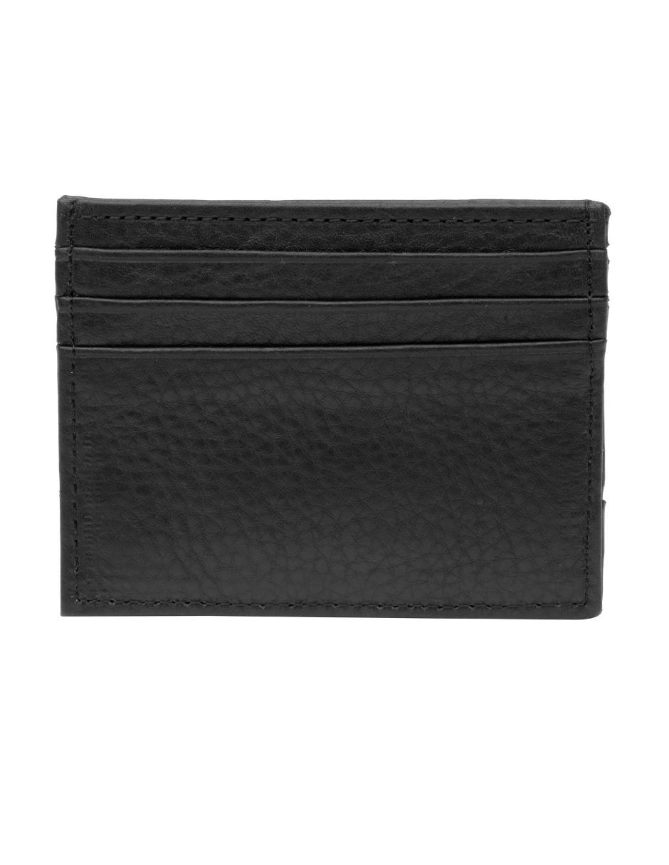Tarjetero de piel para hombre 6
