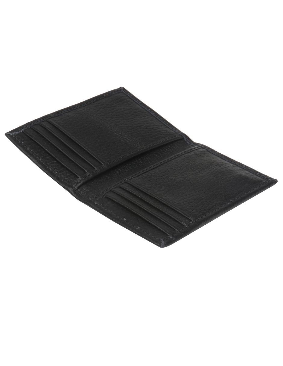 Tarjetero de piel para hombre 4