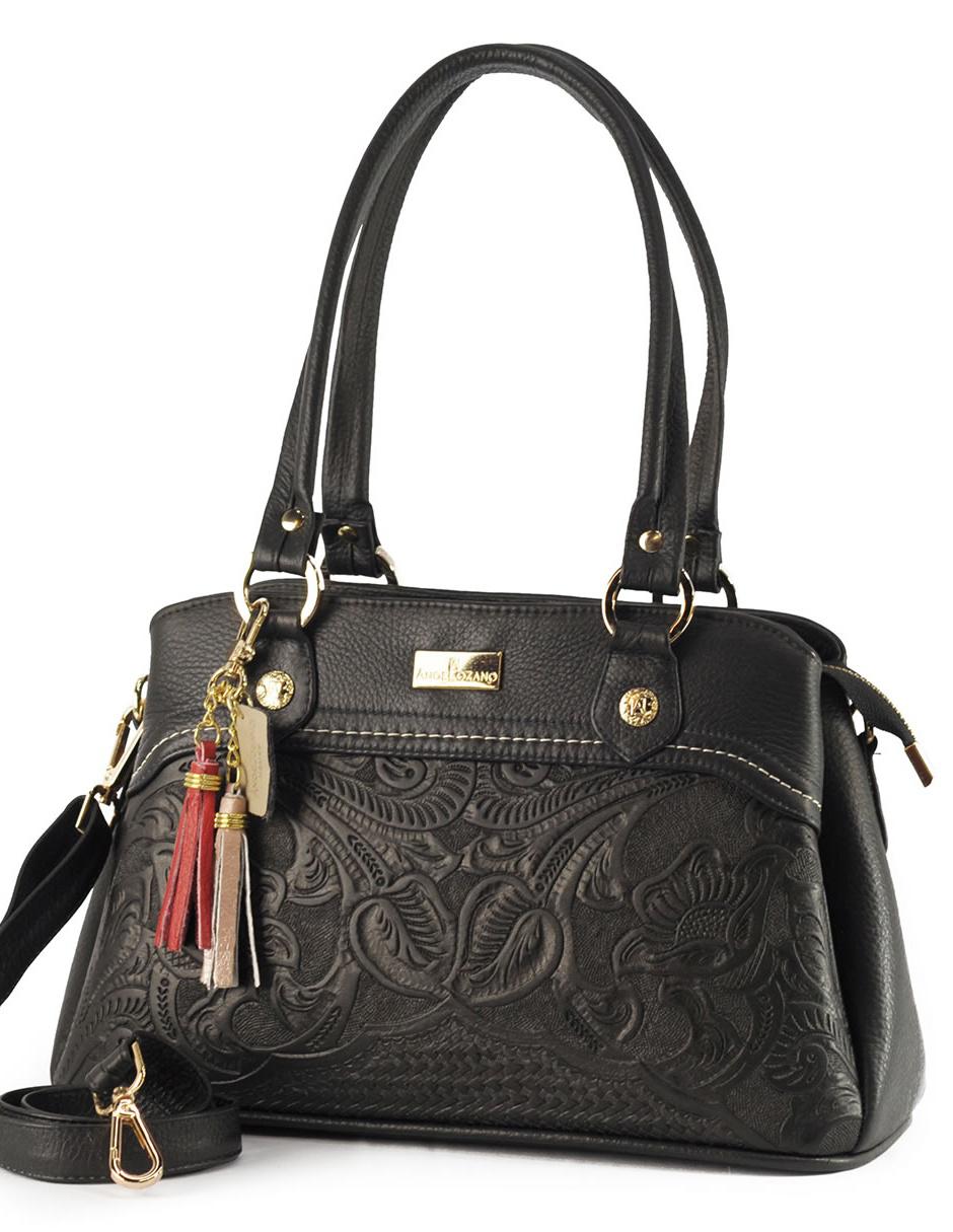 Bolsa satchel México Querido de piel para mujer 7