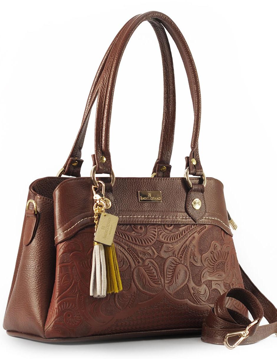 Bolsa satchel México Querido de piel para mujer 3