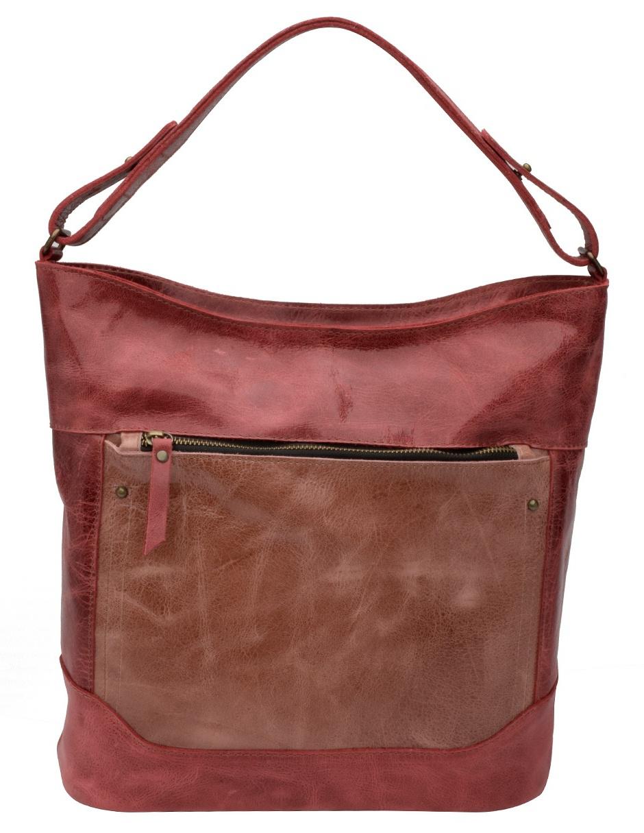 Bolsa tote de piel para mujer