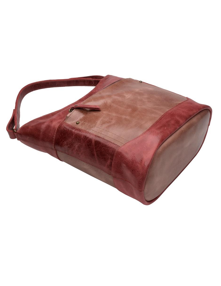 Bolsa tote de piel para mujer 5