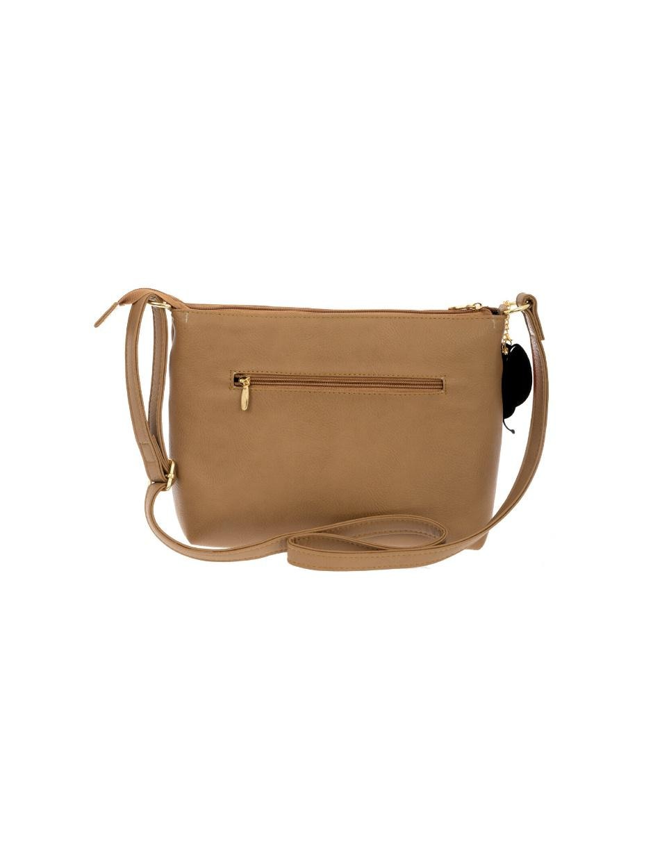 Bolsa crossbody 8882 con detalle floral bordado 6