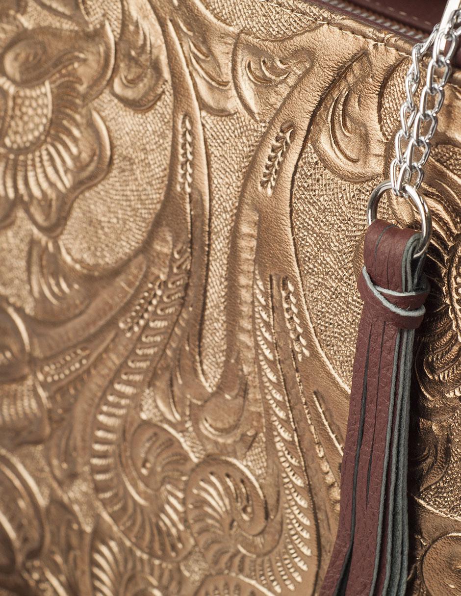 Bolsa satchel México Querido de piel 2