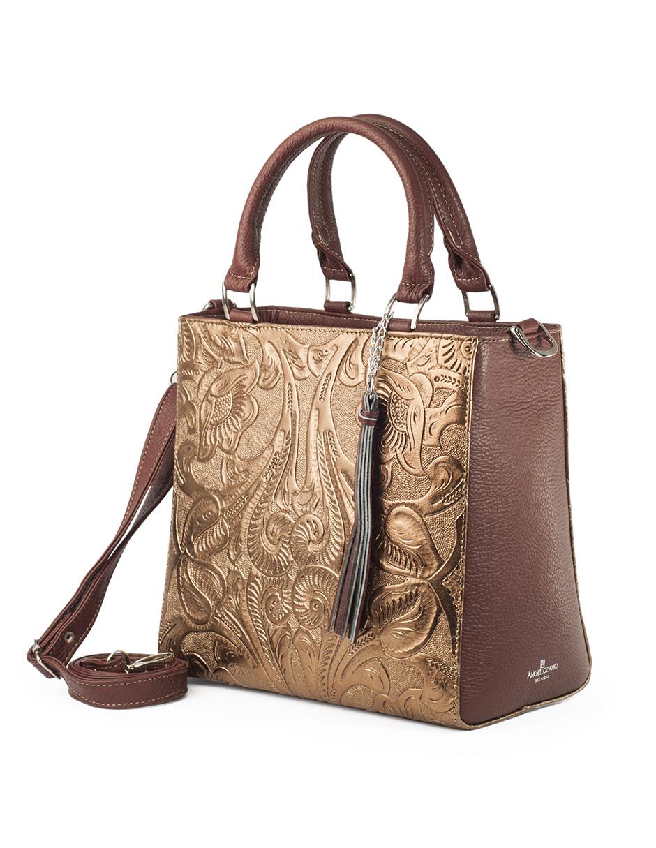 Bolsa satchel México Querido de piel 7