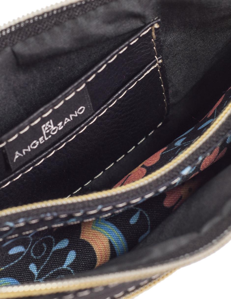 Bolsa wristlet México Querido de piel 2