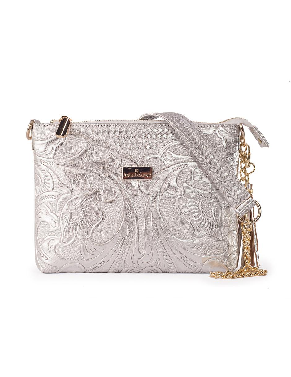 Bolsa crossbody de piel para mujer