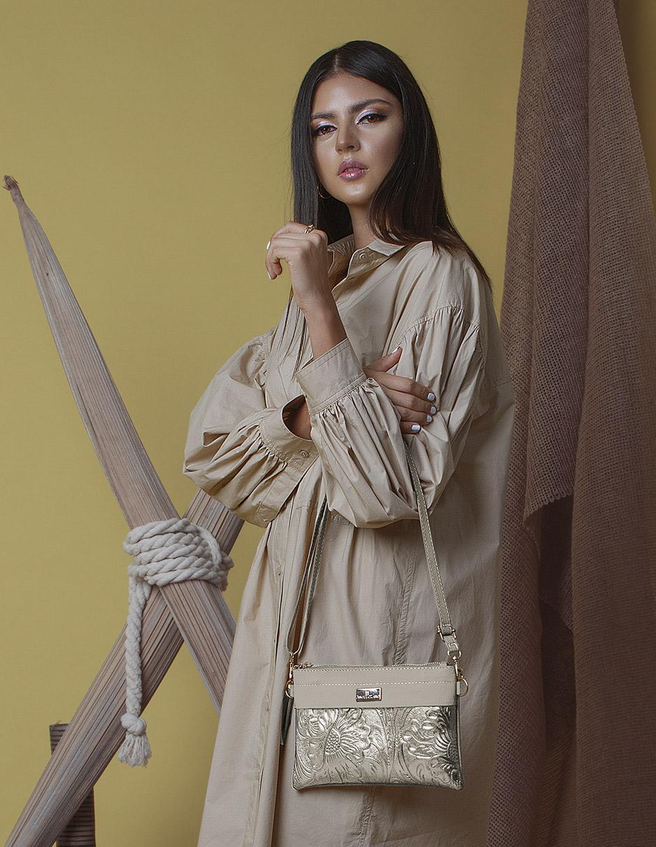Bolsa crossbody México Querido de piel para mujer 4