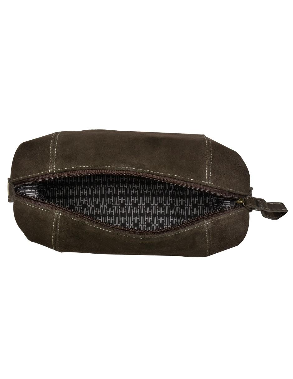 Cosmetiquera de viaje Brooklyn de gamuza unisex 5