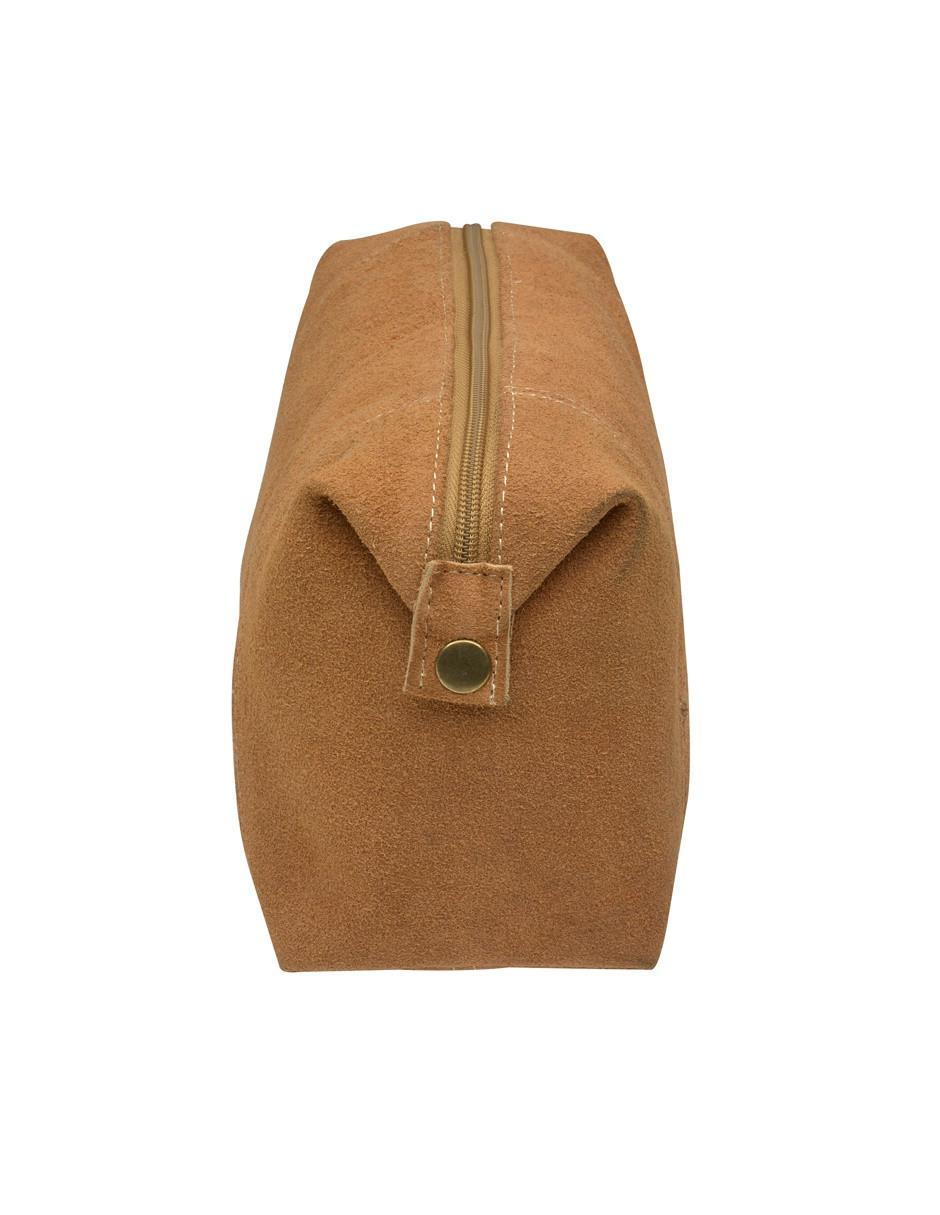 Cosmetiquera unisex HJ Hinojosa de gamuza