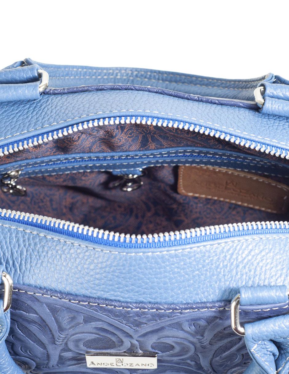 Bolsa satchel México Querido de piel 4