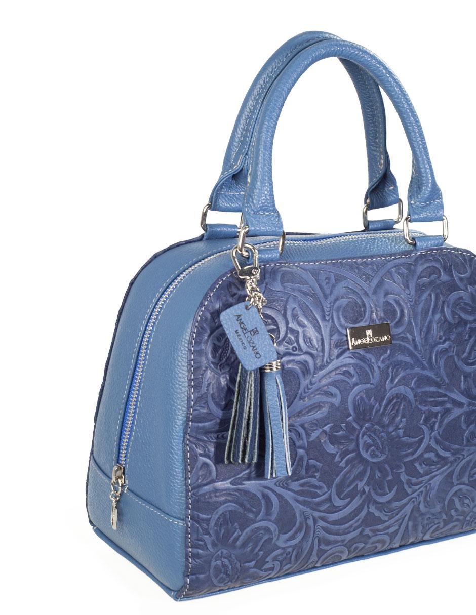 Bolsa satchel México Querido de piel 6
