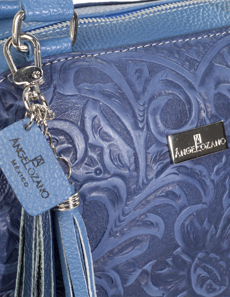 Bolsa satchel México Querido de piel 7