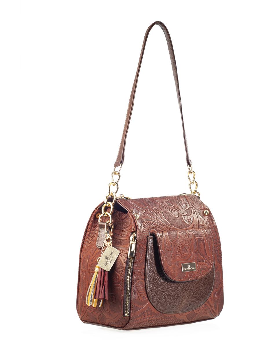 Bolsa crossbody México Querido de piel 4