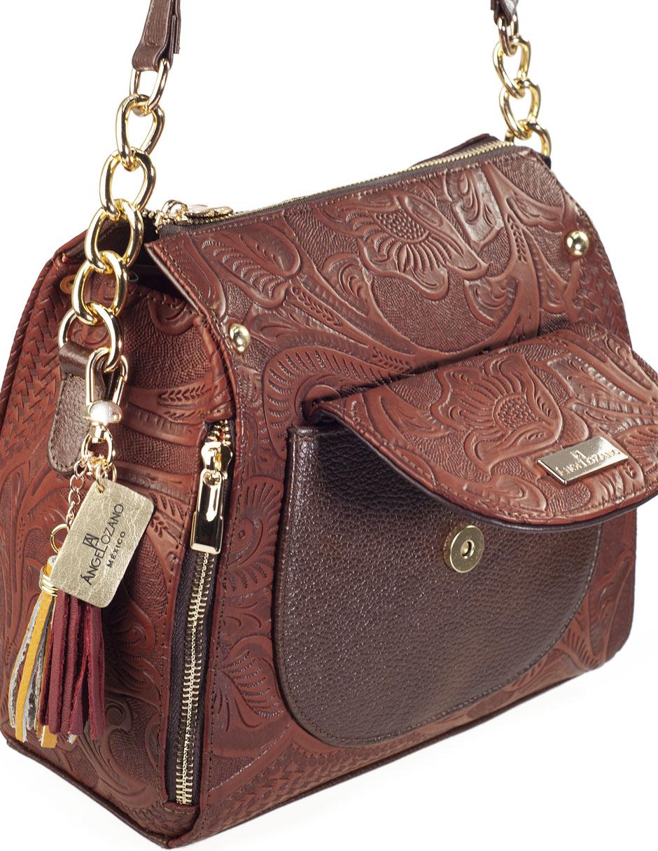 Bolsa crossbody México Querido de piel 6